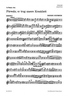 Fürwahr, er trug unsere Krankheit BuxWV 31 Standard