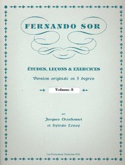 Etudes, lecons et exercices Vol. 3 