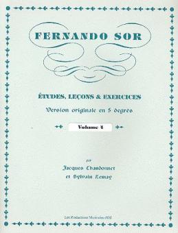Etudes, lecons et exercices Vol. 4 