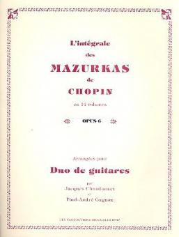 Mazurkas, op. 6 Vol. 1 