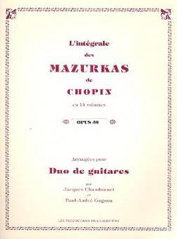 Mazurkas, op. 30 Vol. 5 