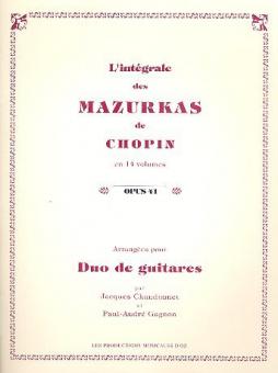 Mazurkas, op. 41 Vol. 7 