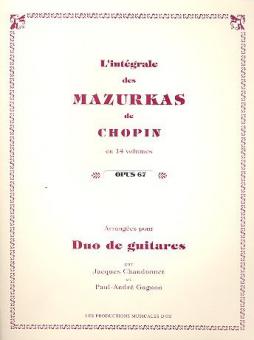 Mazurkas, op. 67 Vol. 12 