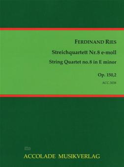 Quartett E-Moll Op. 150/2 