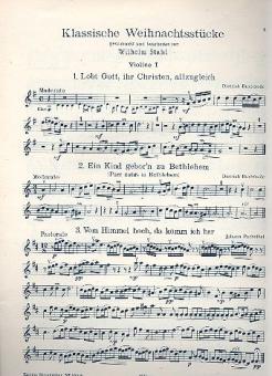 Klassische Weihnachtsstücke 