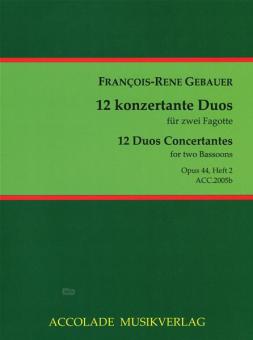 12 Duos Concertants 2 Op. 44 
