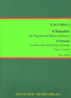 6 Sonaten Op. 3 Band 2 