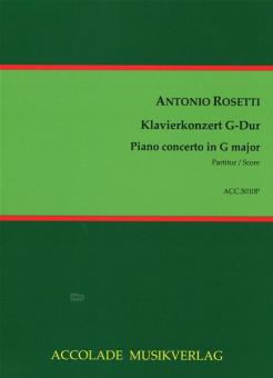 Concerto G-Dur für Klavier und Orchester 
