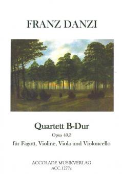 Quartett B-Dur Op. 40/3 
