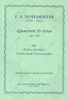 Quartett D-Dur Op. 19 