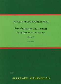 Quartett E-Moll Op. 7 