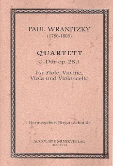 Quartett G-Dur Op. 28/1 