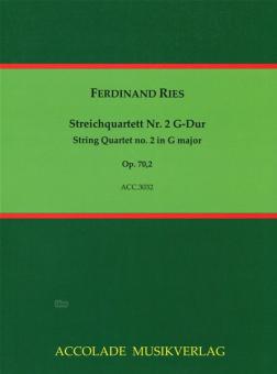 Quartett G-Dur Op. 70/2 