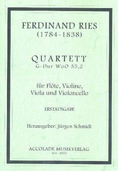 Quartett G-Dur Woo 35/2 