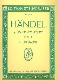 Konzert F-Dur für Klavier und Streicher 