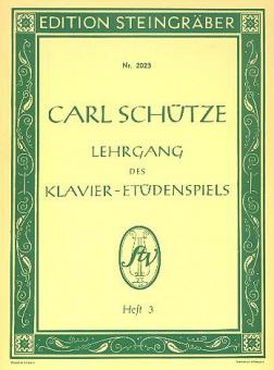 Lehrgang des Klavier-Etüden-Spiels 3 