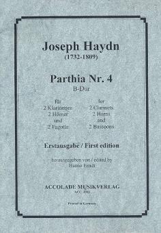 Parthia B-Dur Bläsersextett ohne Hob 