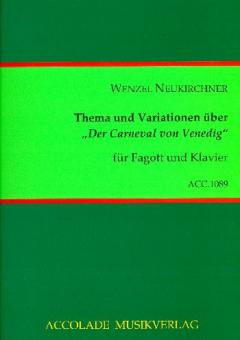 Thema und Variationen über Karneval in Venedig 
