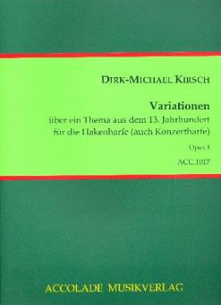 Variationen über ein Thema aus dem 13. Jahrhundert Op. 4 