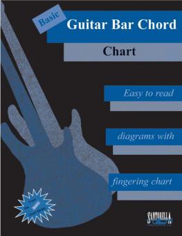 Basic Guitar Bar Chord Chart 