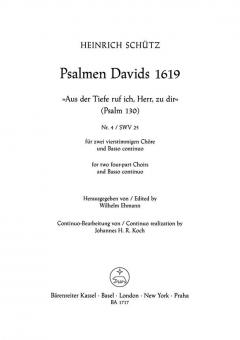 Aus der Tiefe rufe ich, Herr, zu dir SWV 25 
