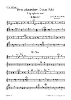 Heut triumphieret Gottes Sohn Standard