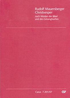 Christvesper der Kruzianer RMWV 7 