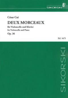 2 Morceaux für Violoncello und Klavier op. 36 
