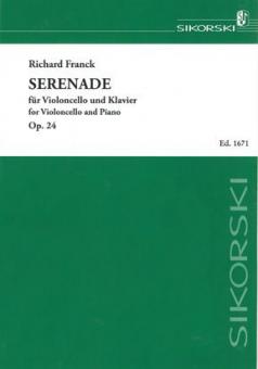 Serenade für Violoncello und Klavier 