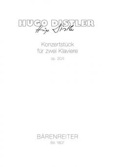 Konzertstück für 2 Klaviere Standard