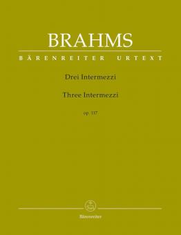 Drei Intermezzi op. 117 Standard