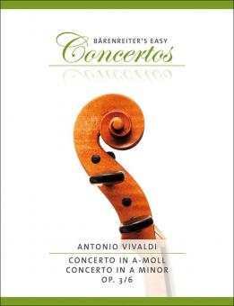 Concerto a-Moll op. 3/6 