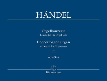 Orgelkonzerte op. 4 Heft 2 Standard