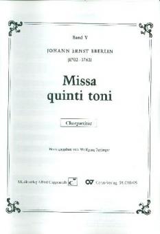 Missa quinti toni 