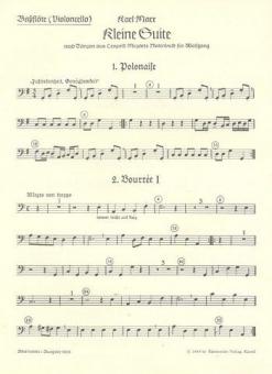 Erste Suite nach Tänzen aus Leopold Mozarts Notenbuch für Wolfgang 