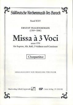Missa à 3 Voci 