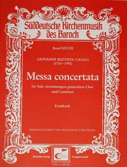Messa concertata 