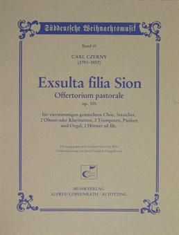Exsulta filia Sion op. 155 
