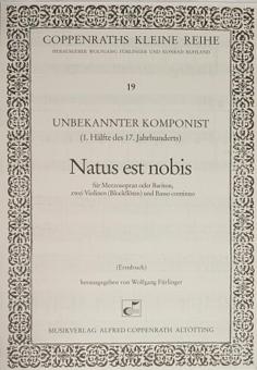 Natus est nobis 