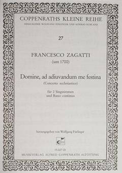 Domine, ad adiuvandum me festina (Concerto ecclesiastico) 