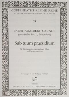Sub tuum praesidium 