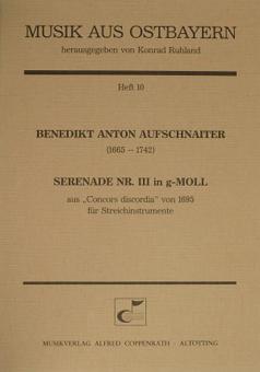 Serenade Nr. III in g-Moll 