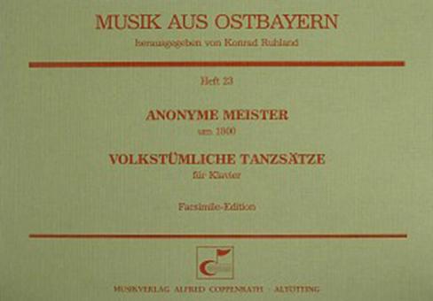 Volkstümliche Tänze 