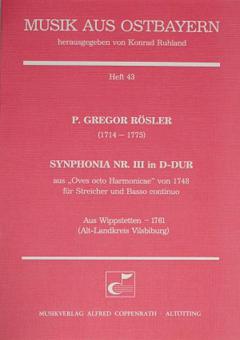 Synphonia Nr. III in D-Dur für Streicher und B.c. 