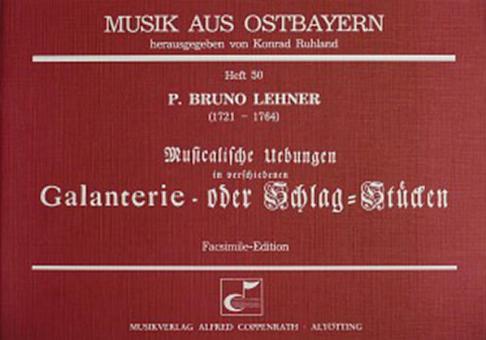 Musikalische Übungen in verschiedenen Galanterie- oder Schlagstücken 
