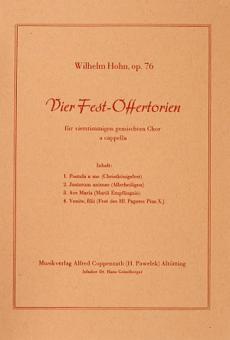 Vier Fest-Offertorien 