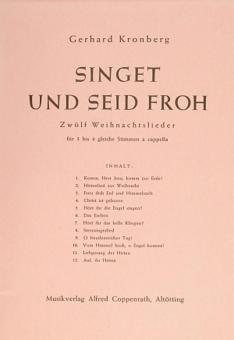 Singet und seid froh 