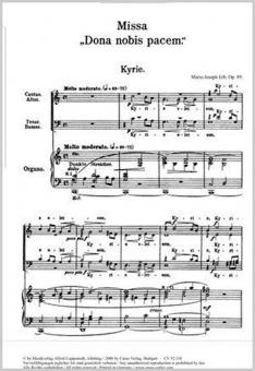 Missa Dona nobis pacem 