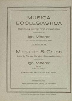 Missa de S. Cruce op. 33 