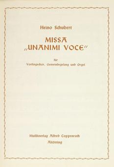Missa Unanimi voce 